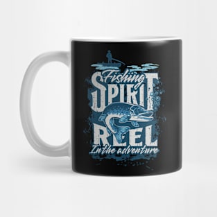 Fishing Spirit, Reel In The Adventure Mug